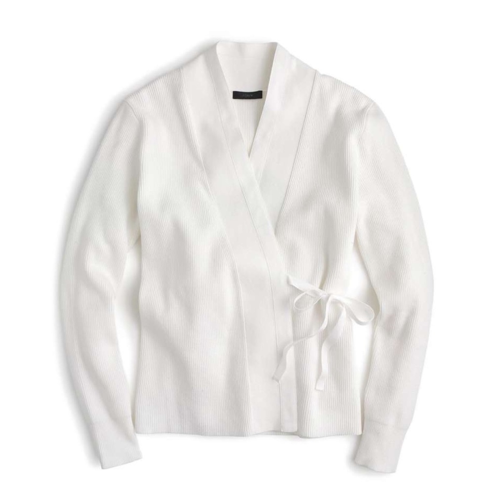 J. Crew Kimono Cardigan - Small. White. New with Tags